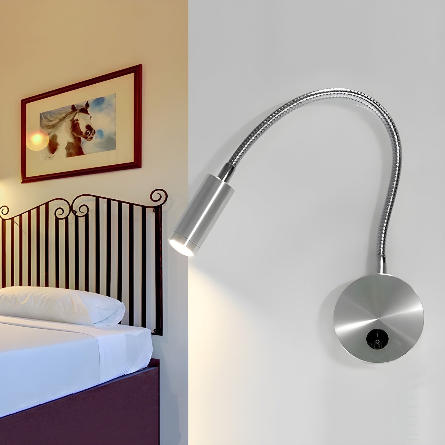 Ilmareth Flex Reading Classic Wall Lamp-Neutral Decor
