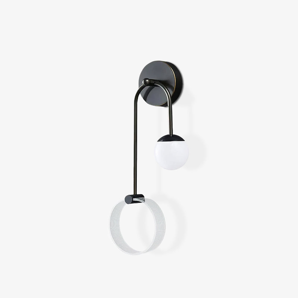 Warren Modern Minimalist LED Brass Wall Light-Neutral Decor