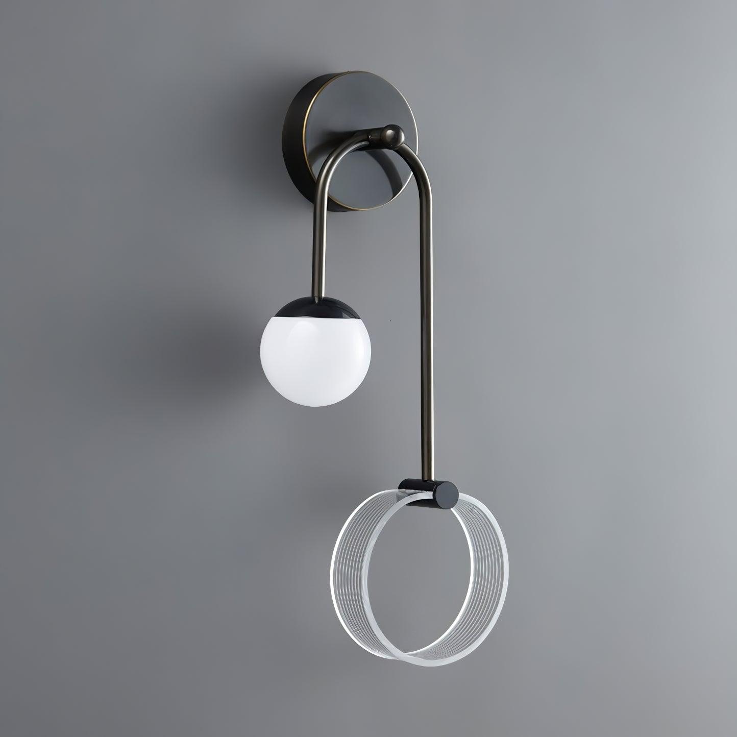 Warren Modern Minimalist LED Brass Wall Light-Neutral Decor