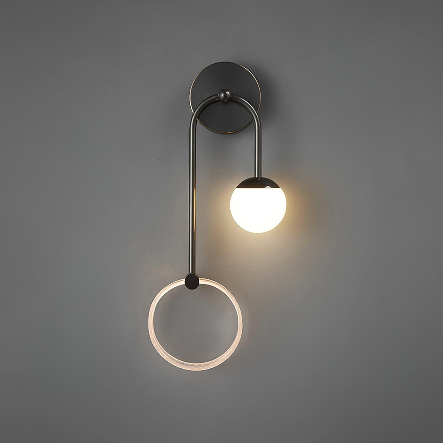 Warren Modern Minimalist LED Brass Wall Light-Neutral Decor