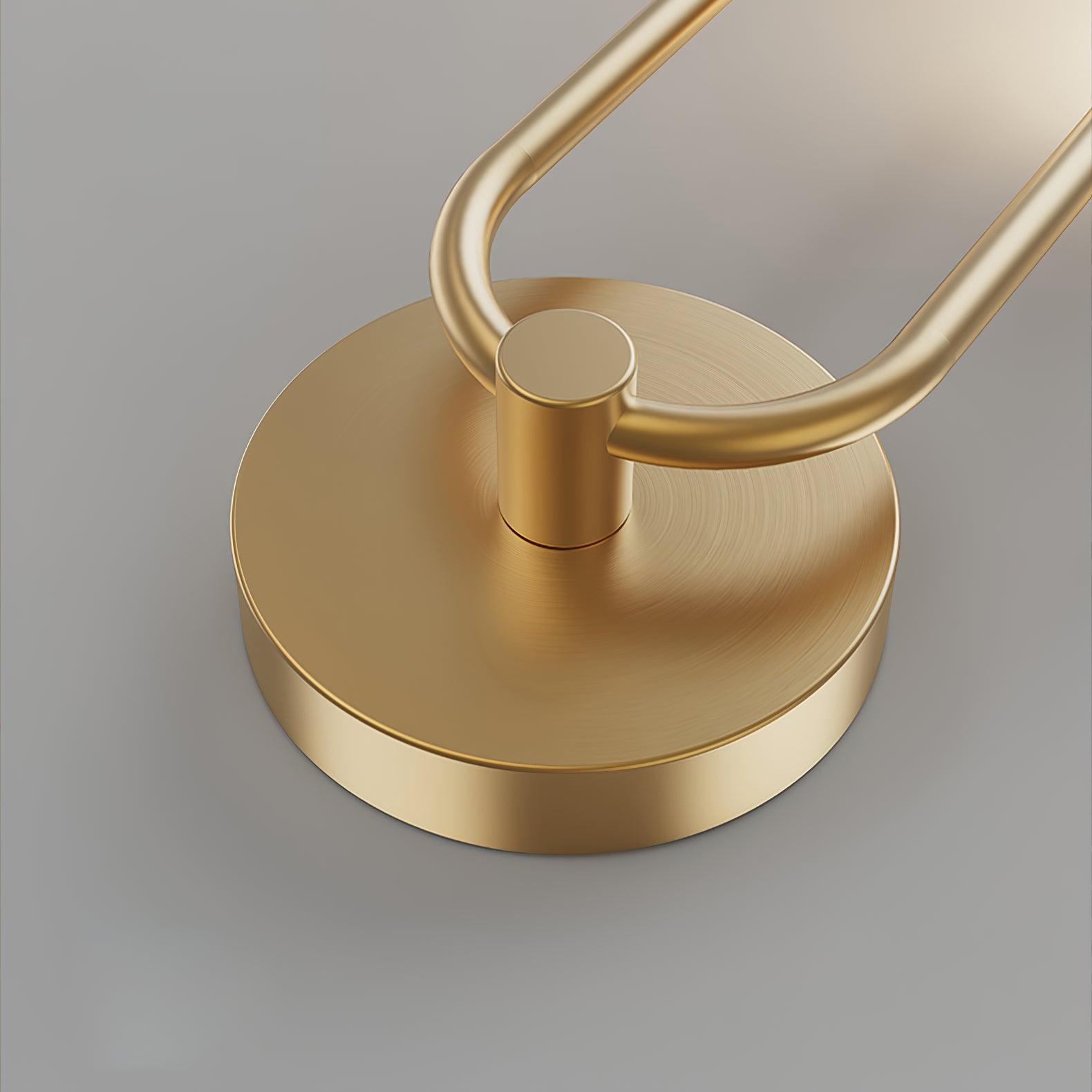 Warren Modern Minimalist LED Brass Wall Light-Neutral Decor