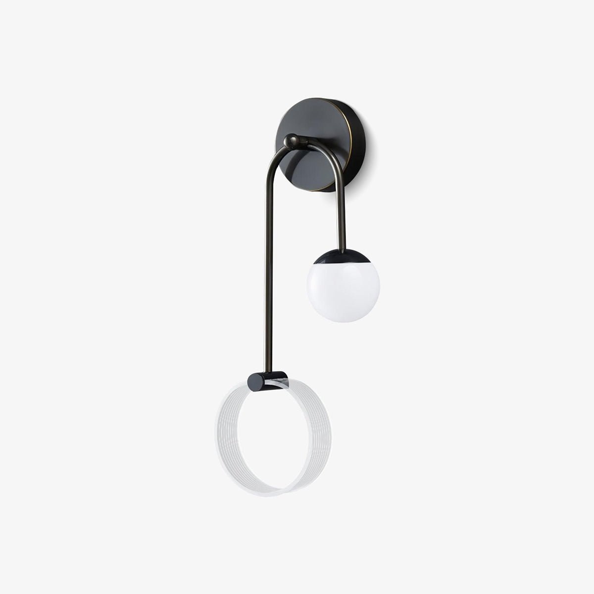 Warren Modern Minimalist LED Brass Wall Light-Neutral Decor