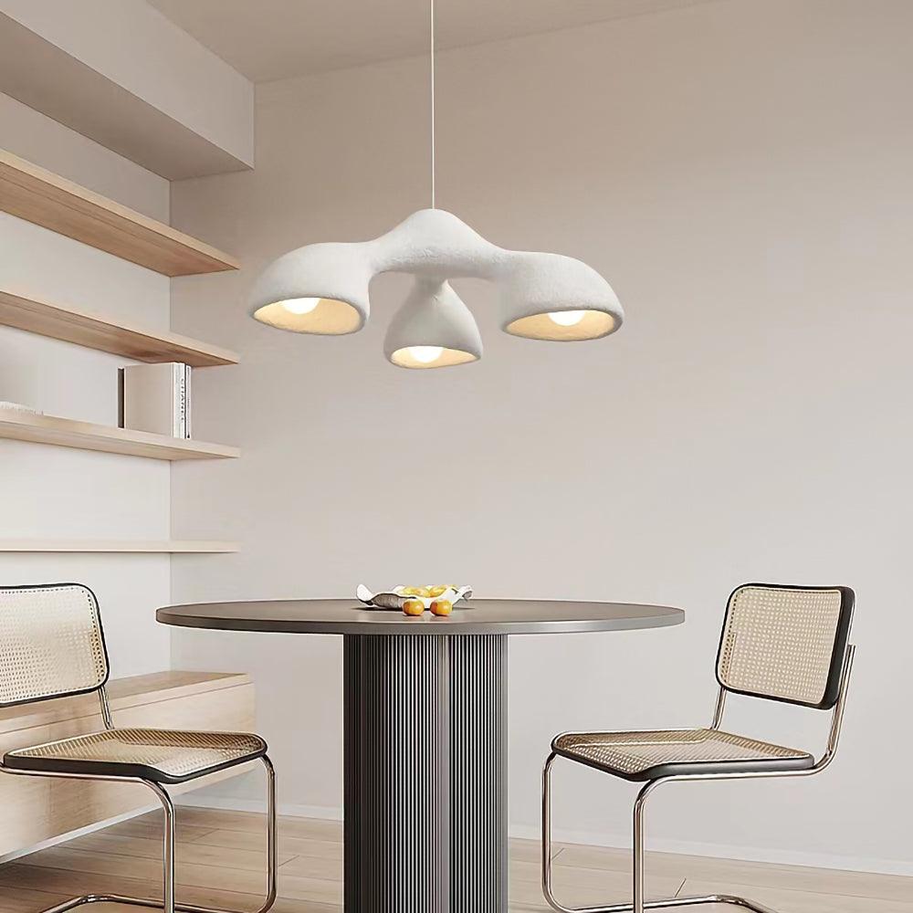 Seveny Modern Polystyrene Pendant Light-Neutral Decor