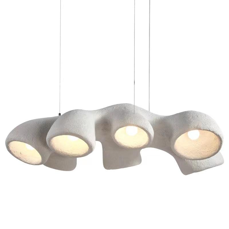 Seveny Modern Polystyrene Pendant Light-Neutral Decor