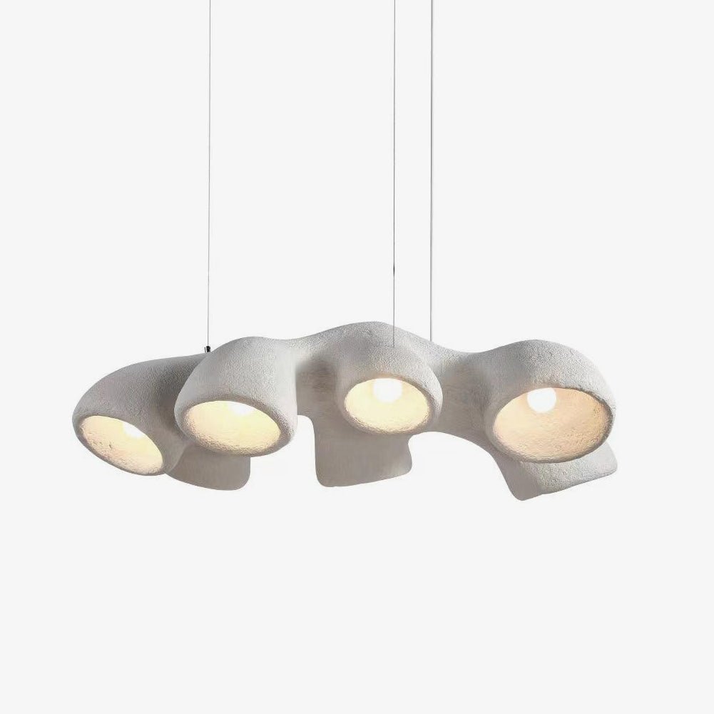 Seveny Modern Polystyrene Pendant Light-Neutral Decor