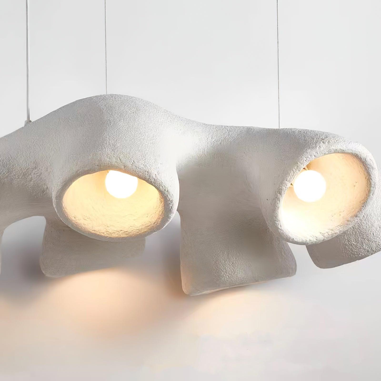 Seveny Modern Polystyrene Pendant Light-Neutral Decor