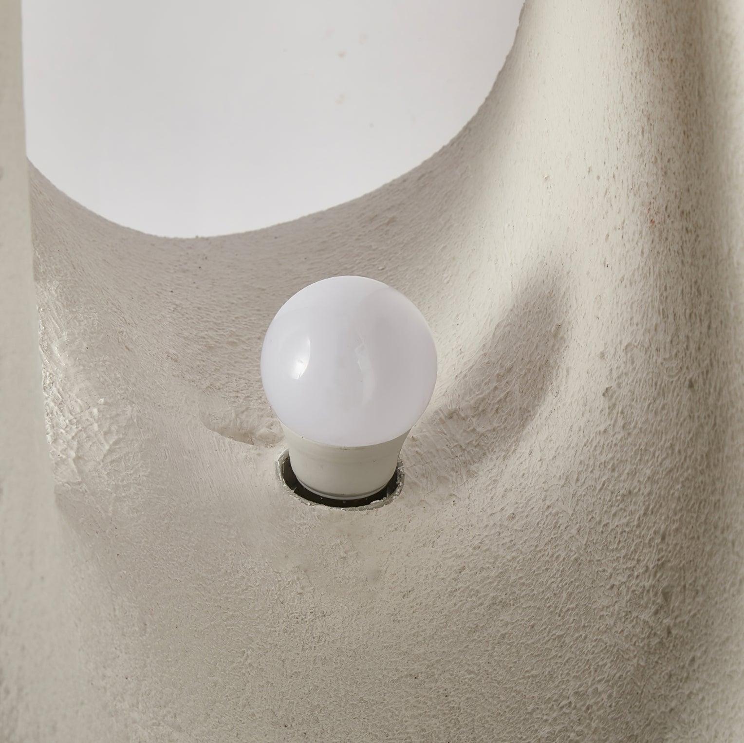 Luo Minimalist Polystyrene Floor Lamp-Neutral Decor