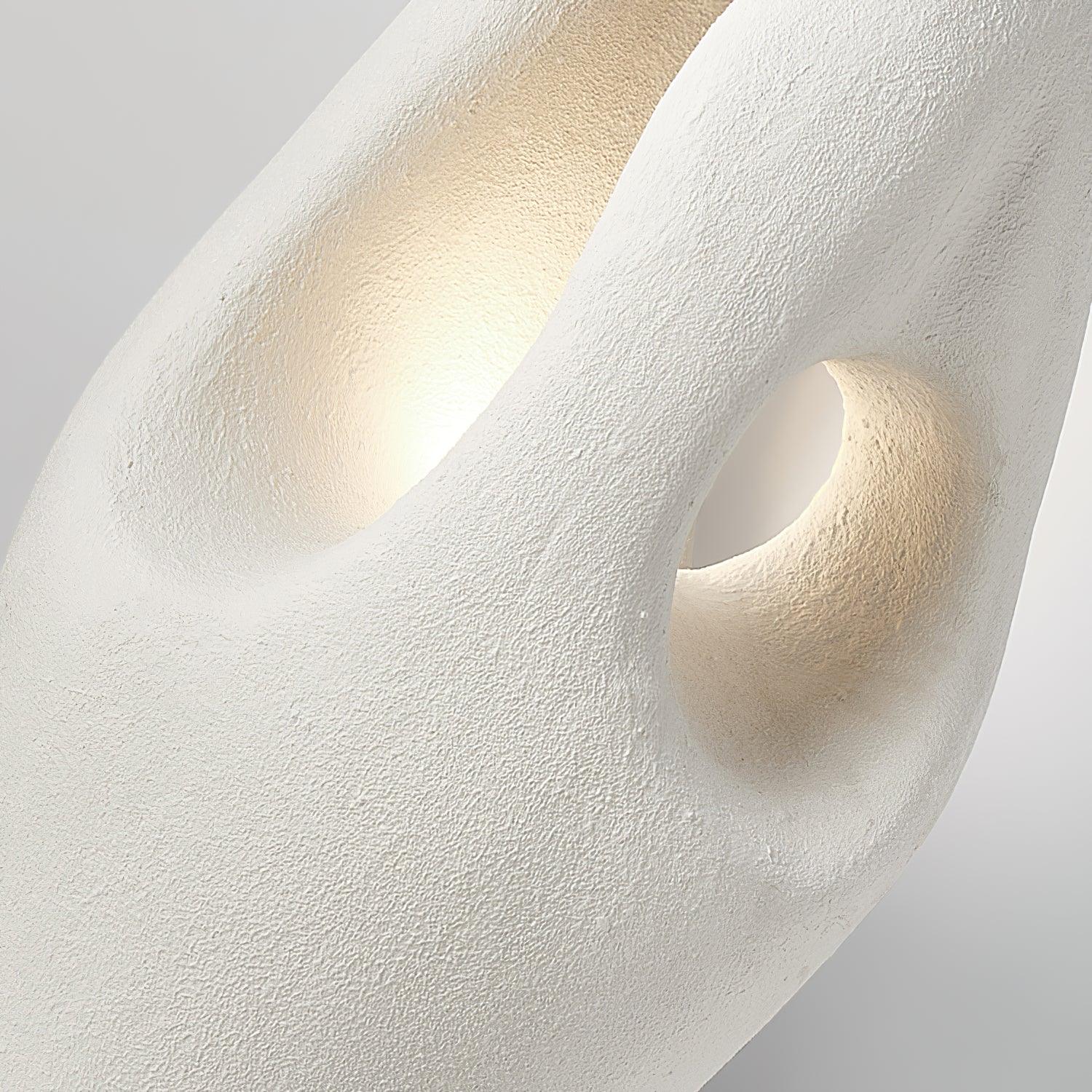 Luo Minimalist Polystyrene Floor Lamp-Neutral Decor
