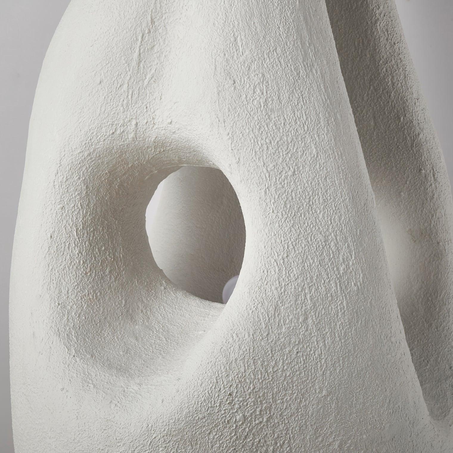 Luo Minimalist Polystyrene Floor Lamp-Neutral Decor