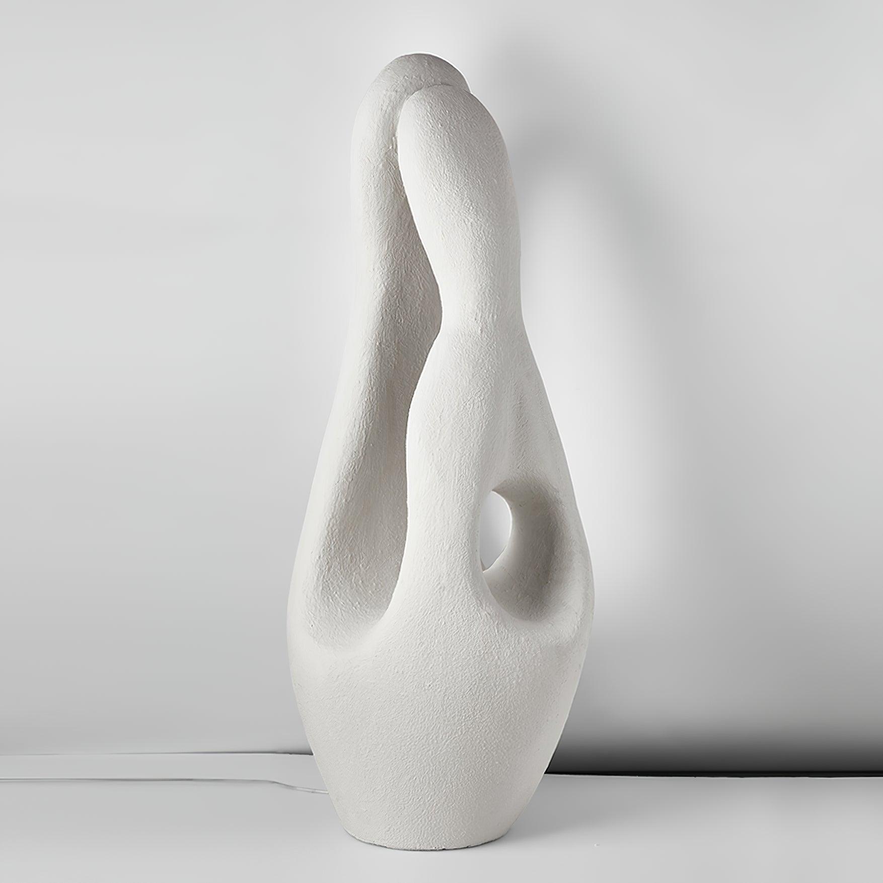 Luo Minimalist Polystyrene Floor Lamp-Neutral Decor