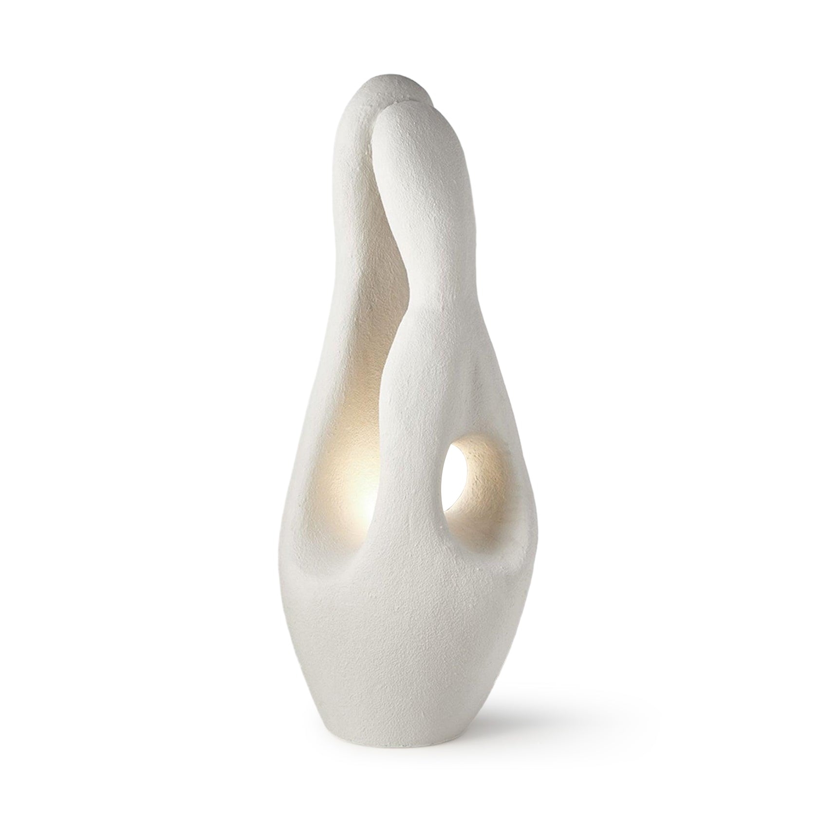 Luo Minimalist Polystyrene Floor Lamp-Neutral Decor
