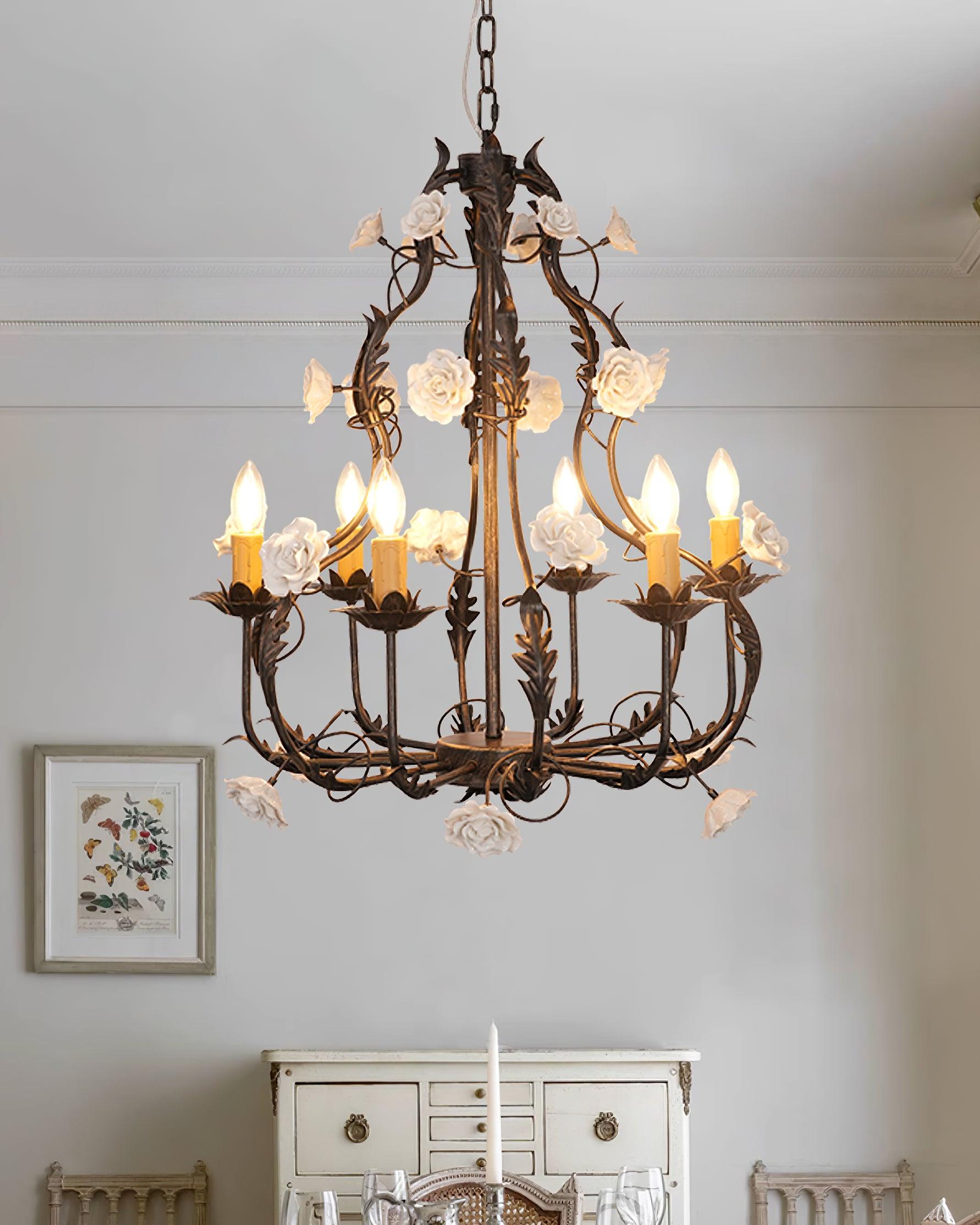 Judy Luxury Chandelier-Neutral Decor