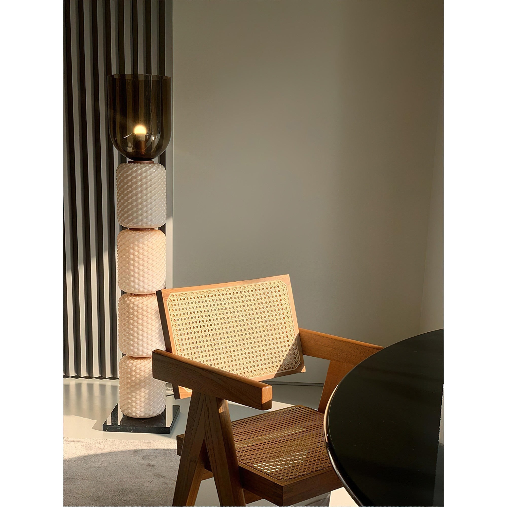Ficupala Floor Lamp-Neutral Decor
