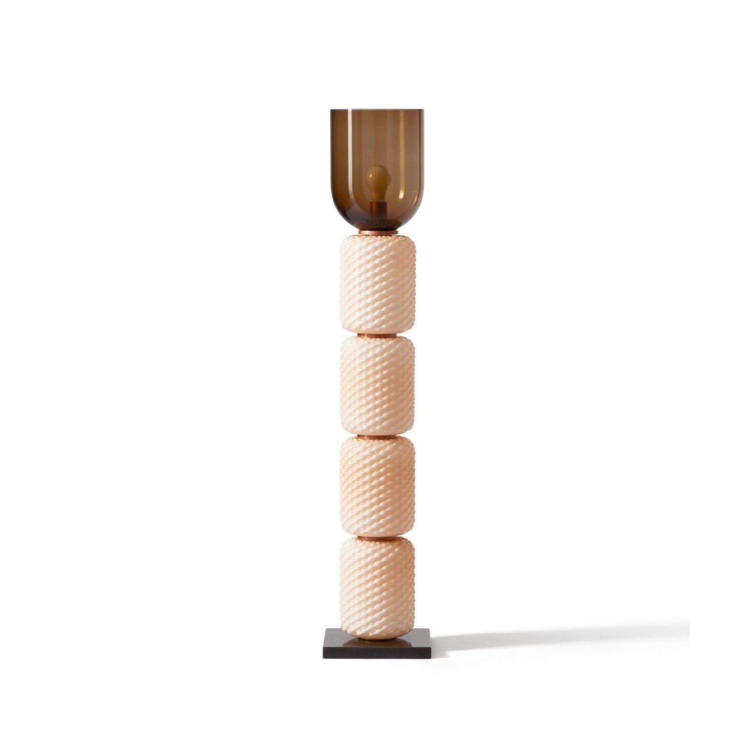 Full-length view of the Ficupala Memphis Floor Lamp.