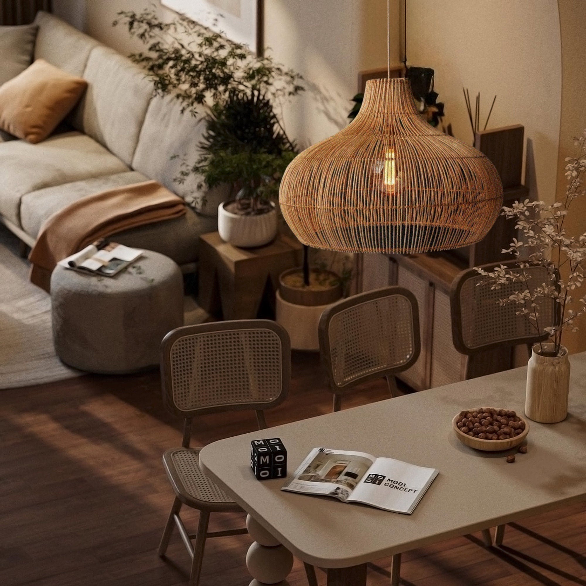 Wickle Pendant Lamp