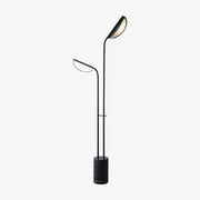 Lumen Minimalist Marble Floor Lamp-Neutral Decor