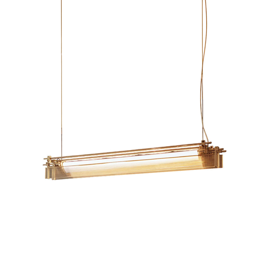 Filtro LED Pendant Lamp in a minimalist living room setting.