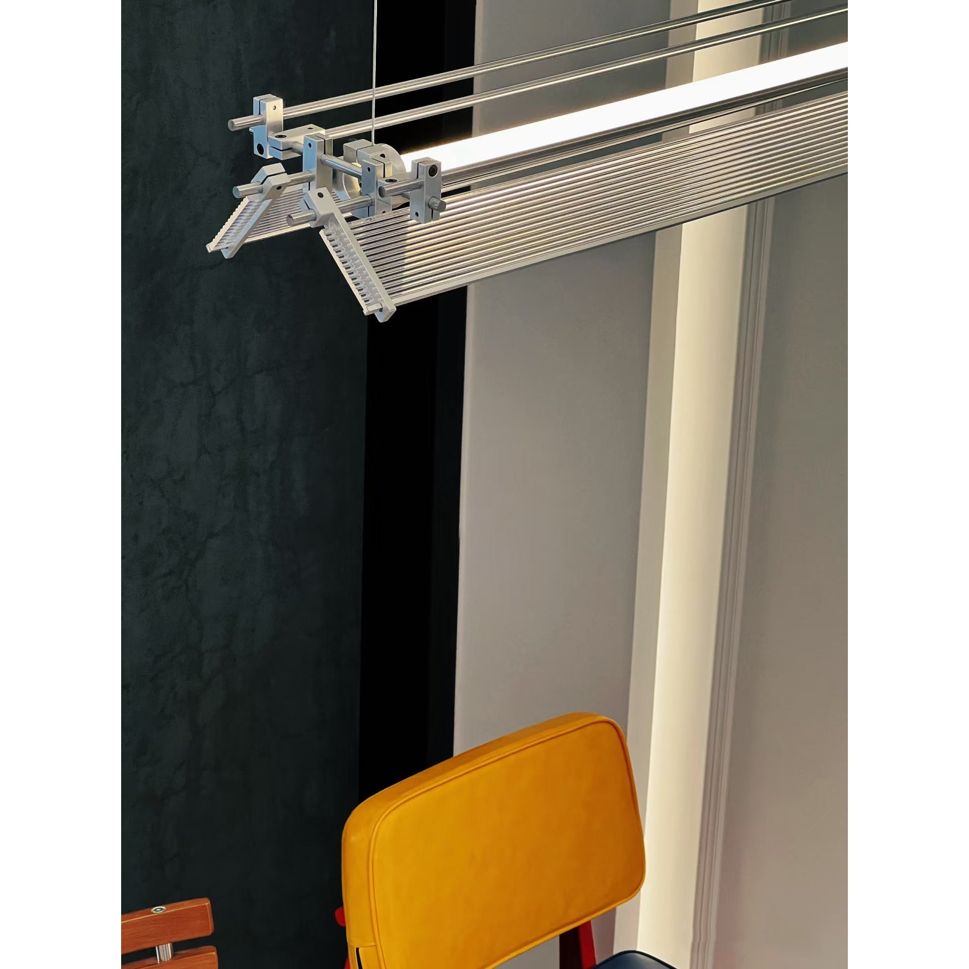 Side profile of the minimalist Filtro LED Pendant Lamp.