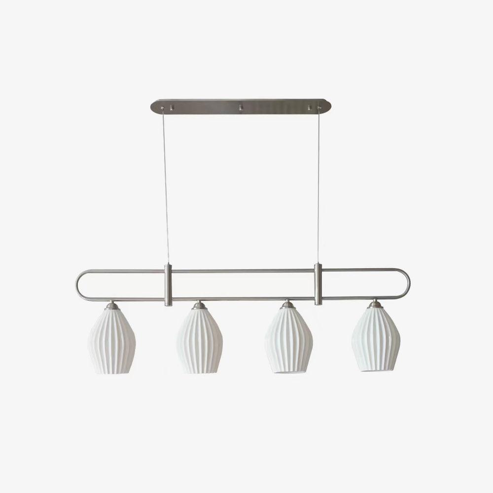 Arlirir Modern Minimalist Art Ceramic Pendant Light-Neutral Decor