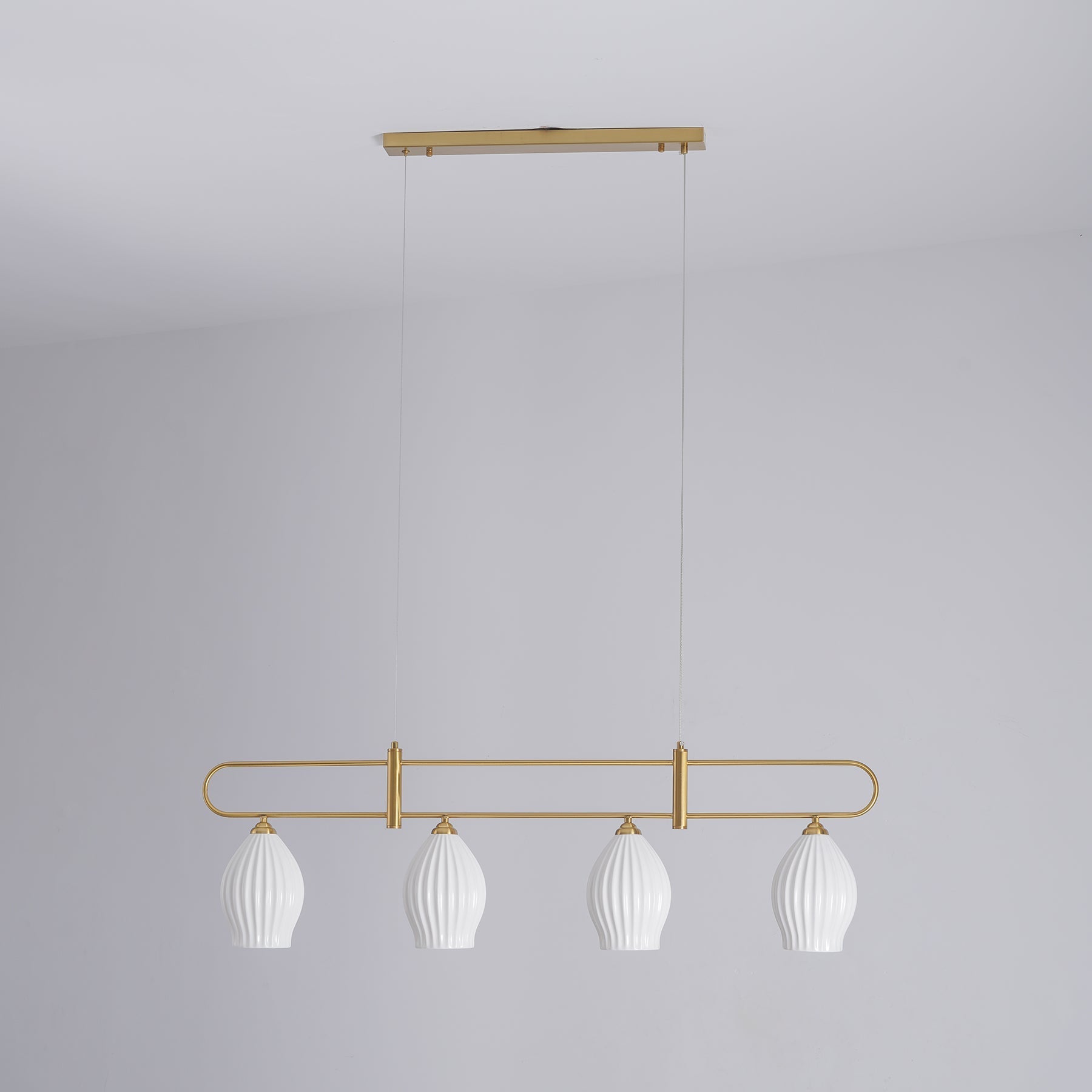 Arlirir Modern Minimalist Art Ceramic Pendant Light-Neutral Decor