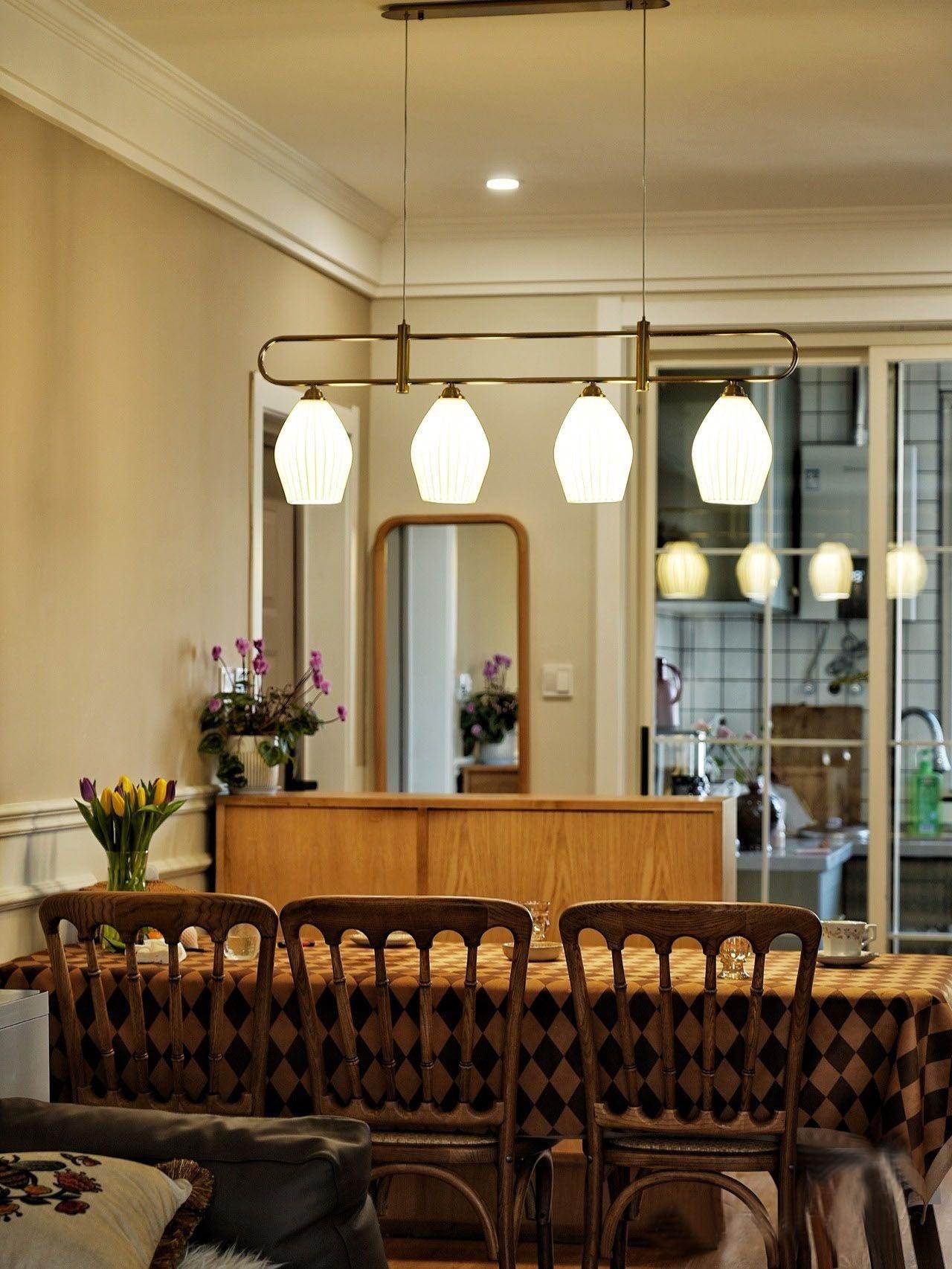 Arlirir Modern Minimalist Art Ceramic Pendant Light-Neutral Decor