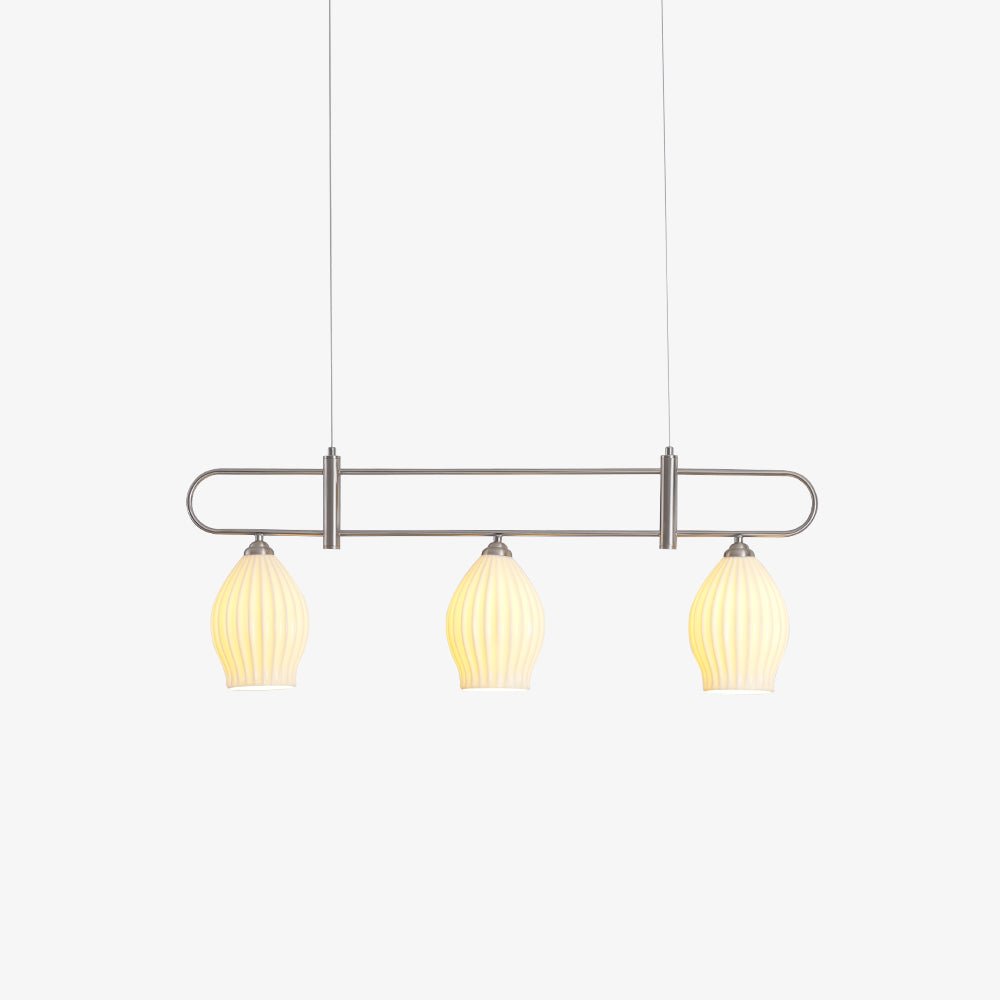 Arlirir Modern Minimalist Art Ceramic Pendant Light-Neutral Decor