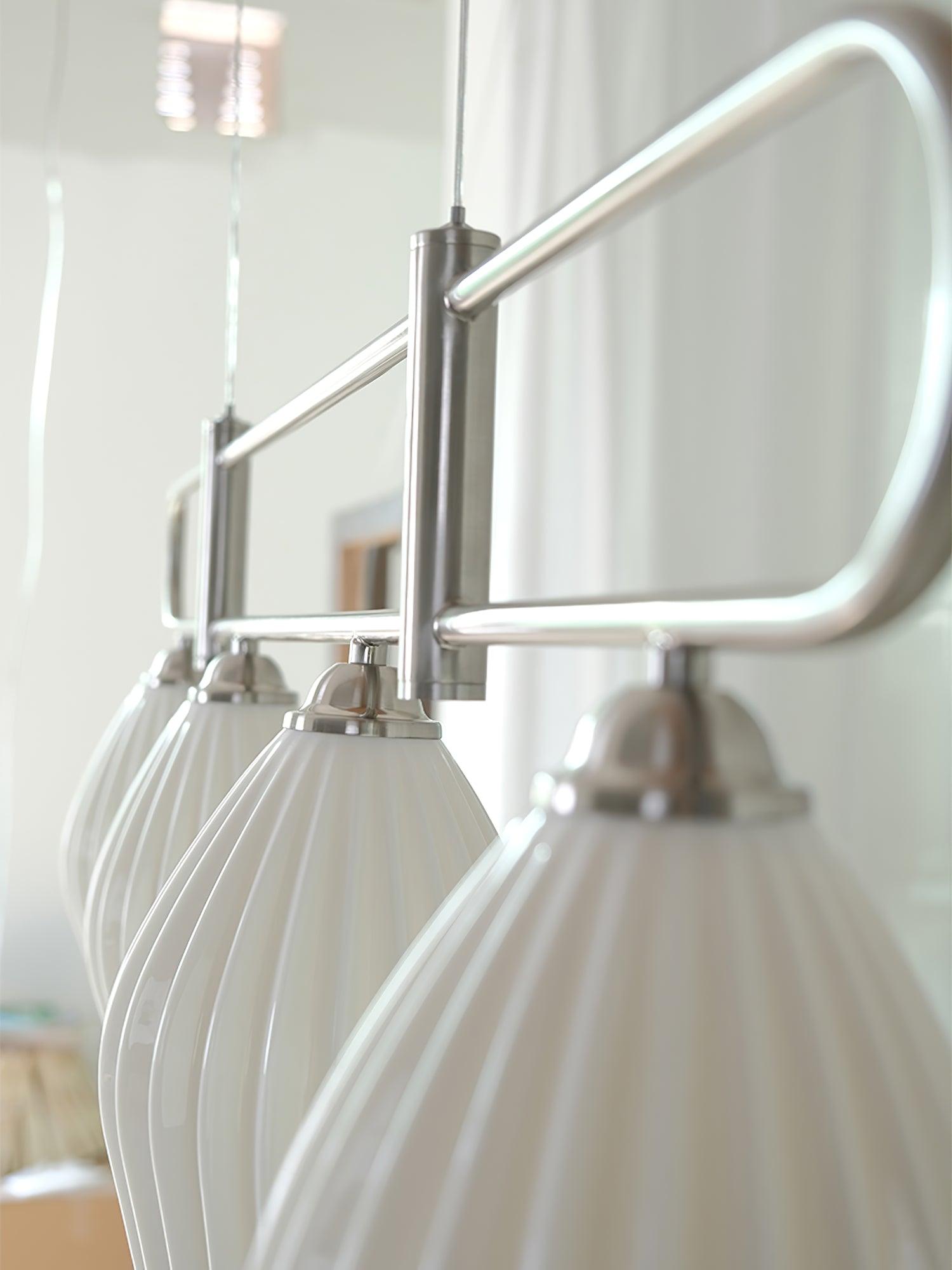 Arlirir Modern Minimalist Art Ceramic Pendant Light-Neutral Decor