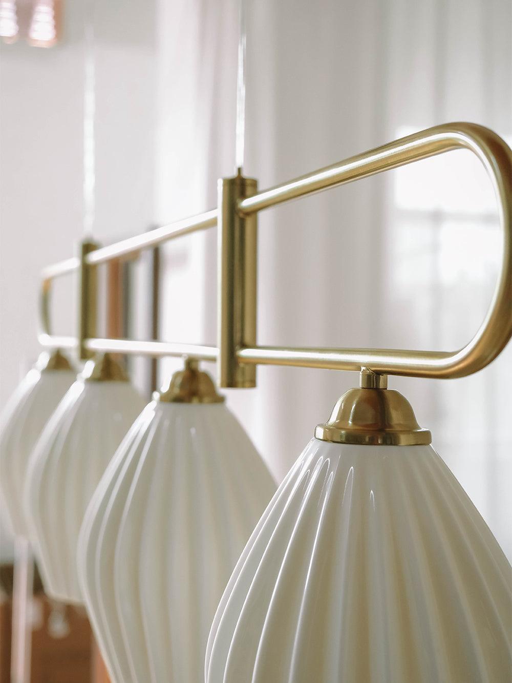 Arlirir Modern Minimalist Art Ceramic Pendant Light-Neutral Decor