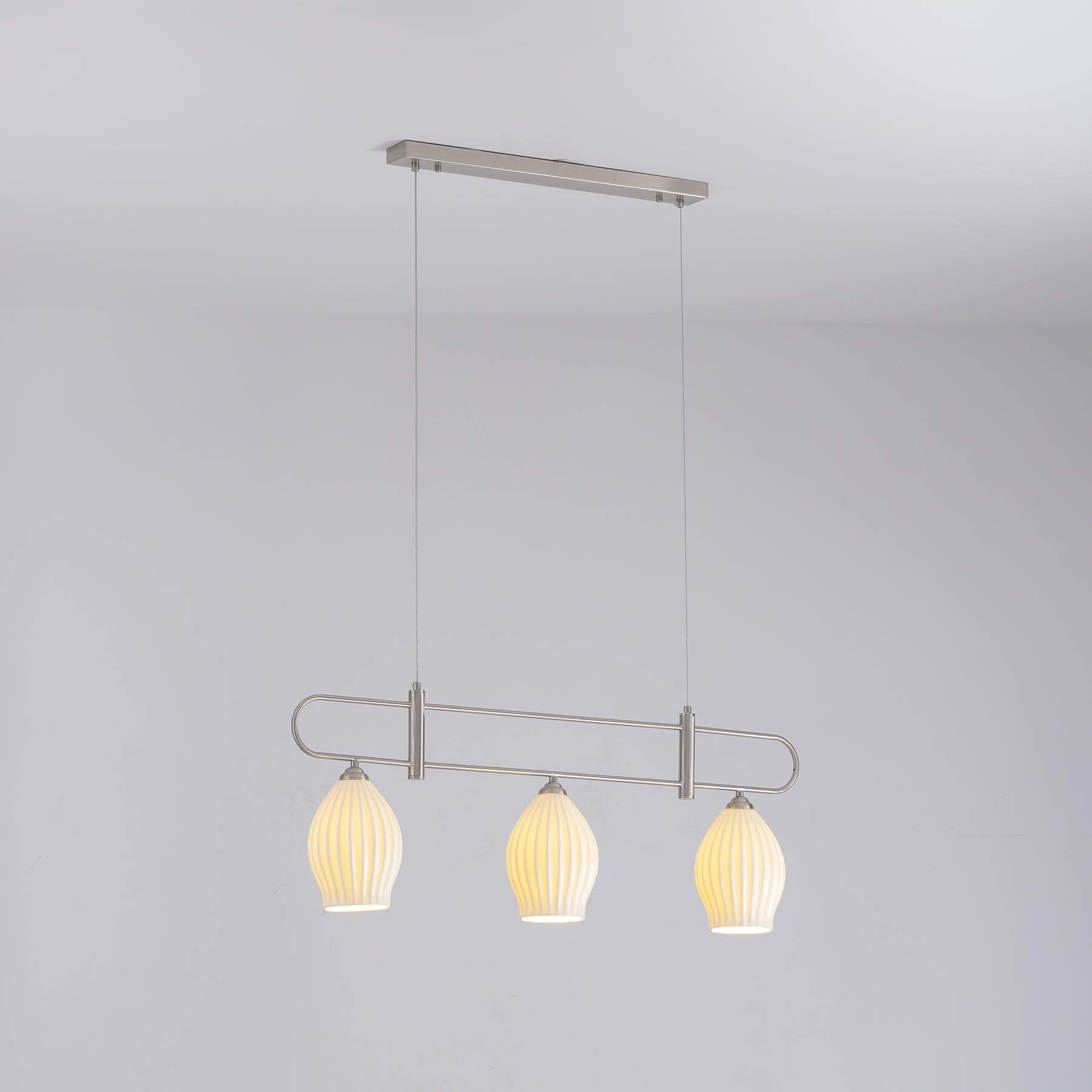 Arlirir Modern Minimalist Art Ceramic Pendant Light-Neutral Decor