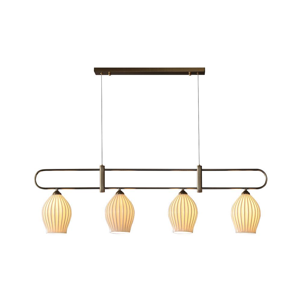 Arlirir Modern Minimalist Art Ceramic Pendant Light-Neutral Decor