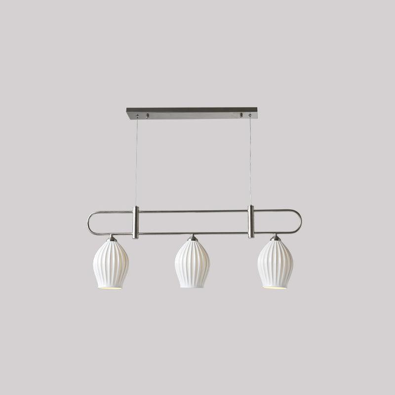 Arlirir Modern Minimalist Art Ceramic Pendant Light-Neutral Decor