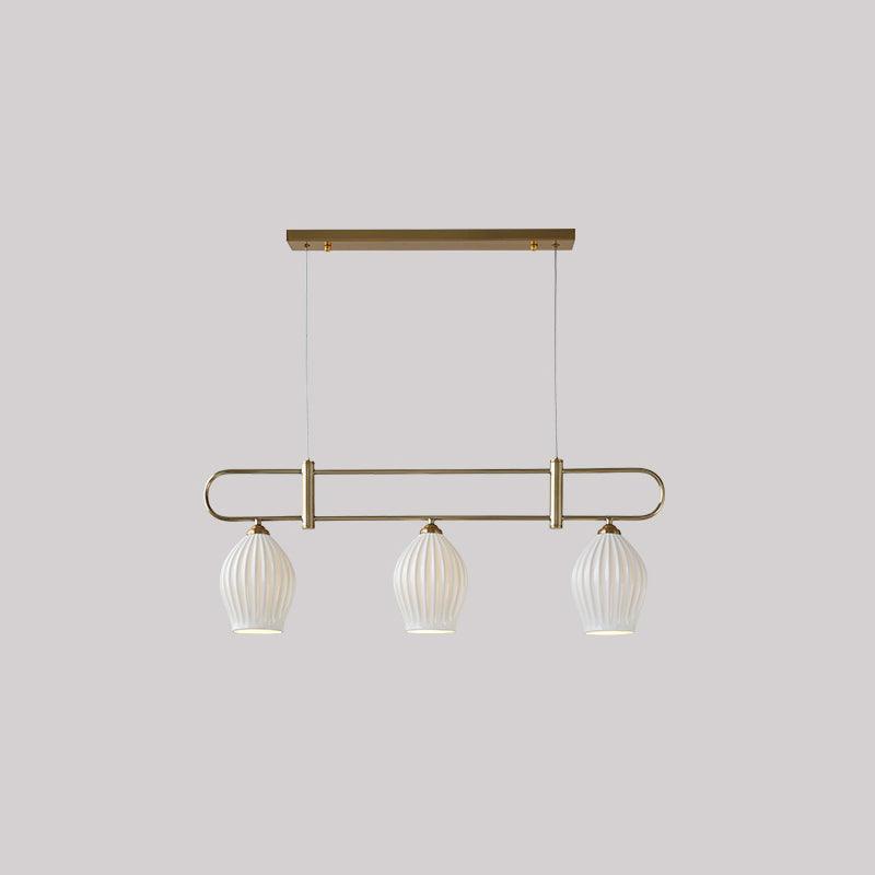 Arlirir Modern Minimalist Art Ceramic Pendant Light-Neutral Decor