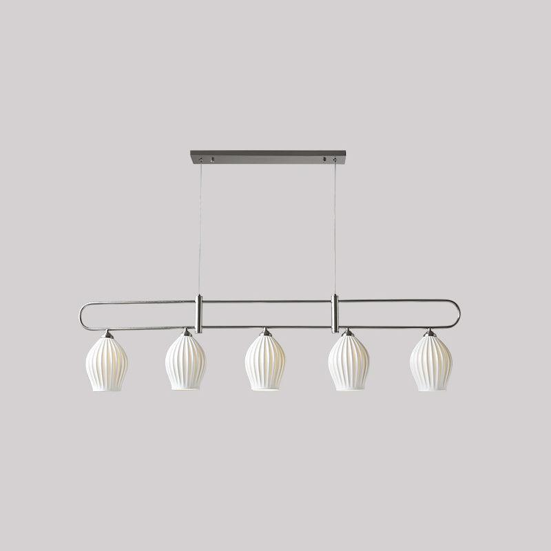 Arlirir Modern Minimalist Art Ceramic Pendant Light-Neutral Decor
