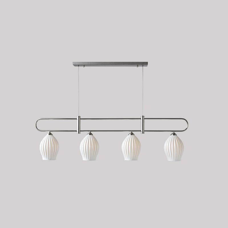 Arlirir Modern Minimalist Art Ceramic Pendant Light-Neutral Decor
