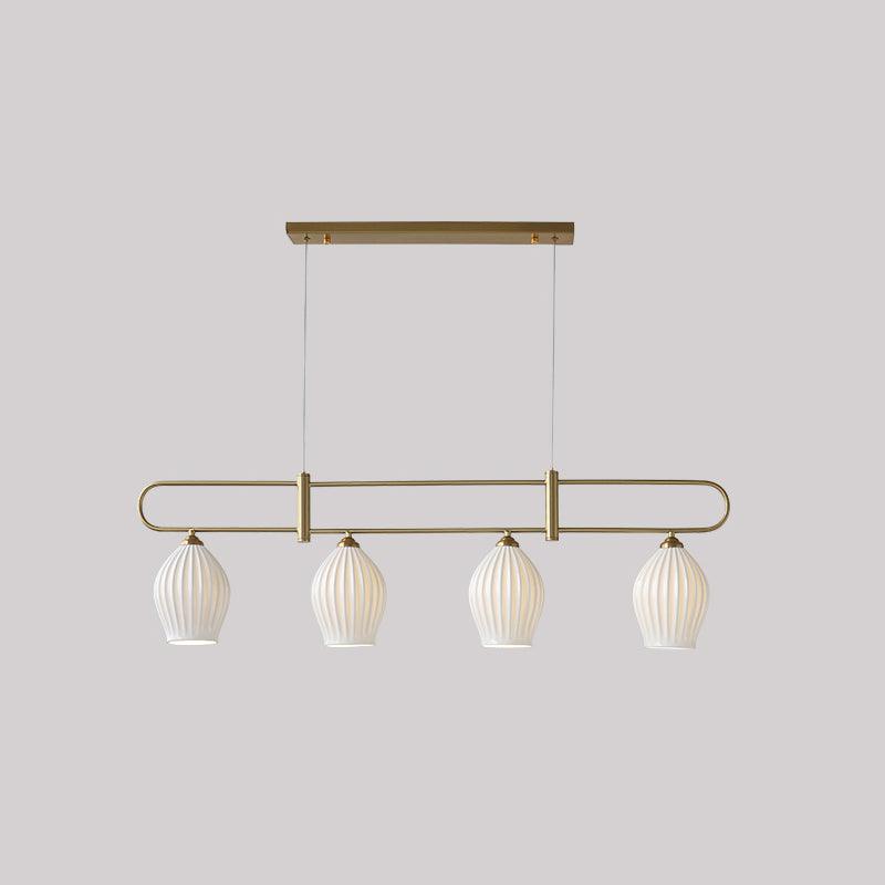 Arlirir Modern Minimalist Art Ceramic Pendant Light-Neutral Decor