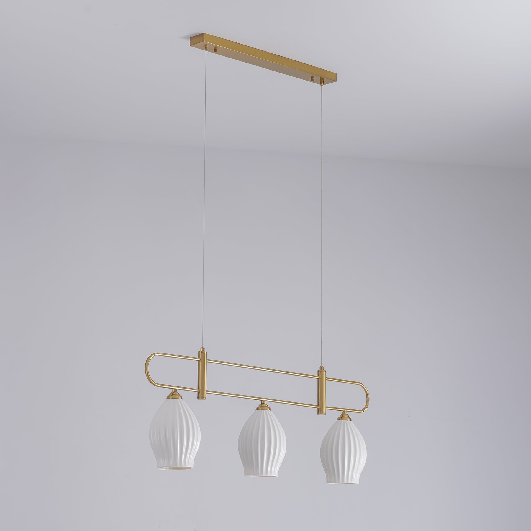 Arlirir Modern Minimalist Art Ceramic Pendant Light-Neutral Decor