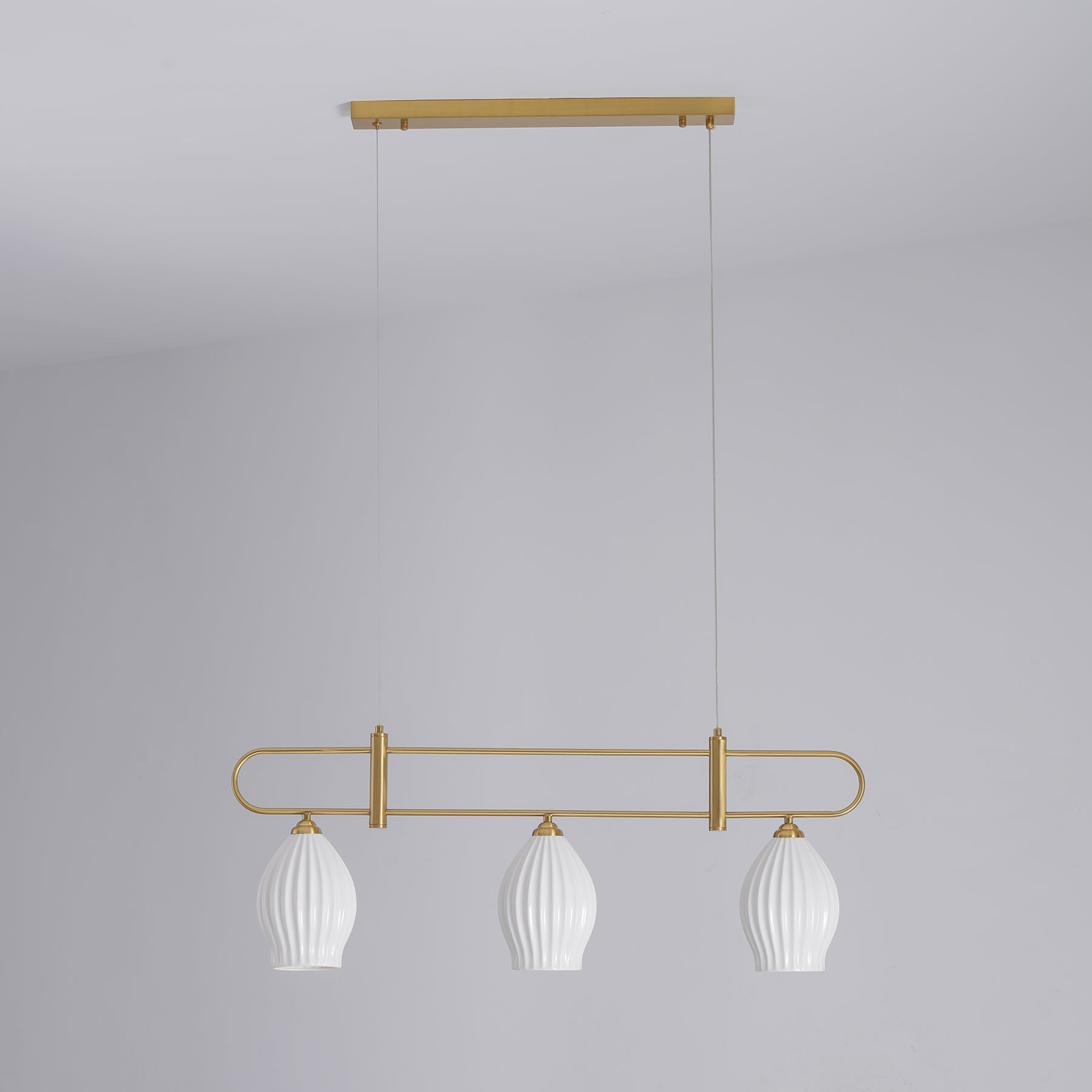 Arlirir Modern Minimalist Art Ceramic Pendant Light-Neutral Decor