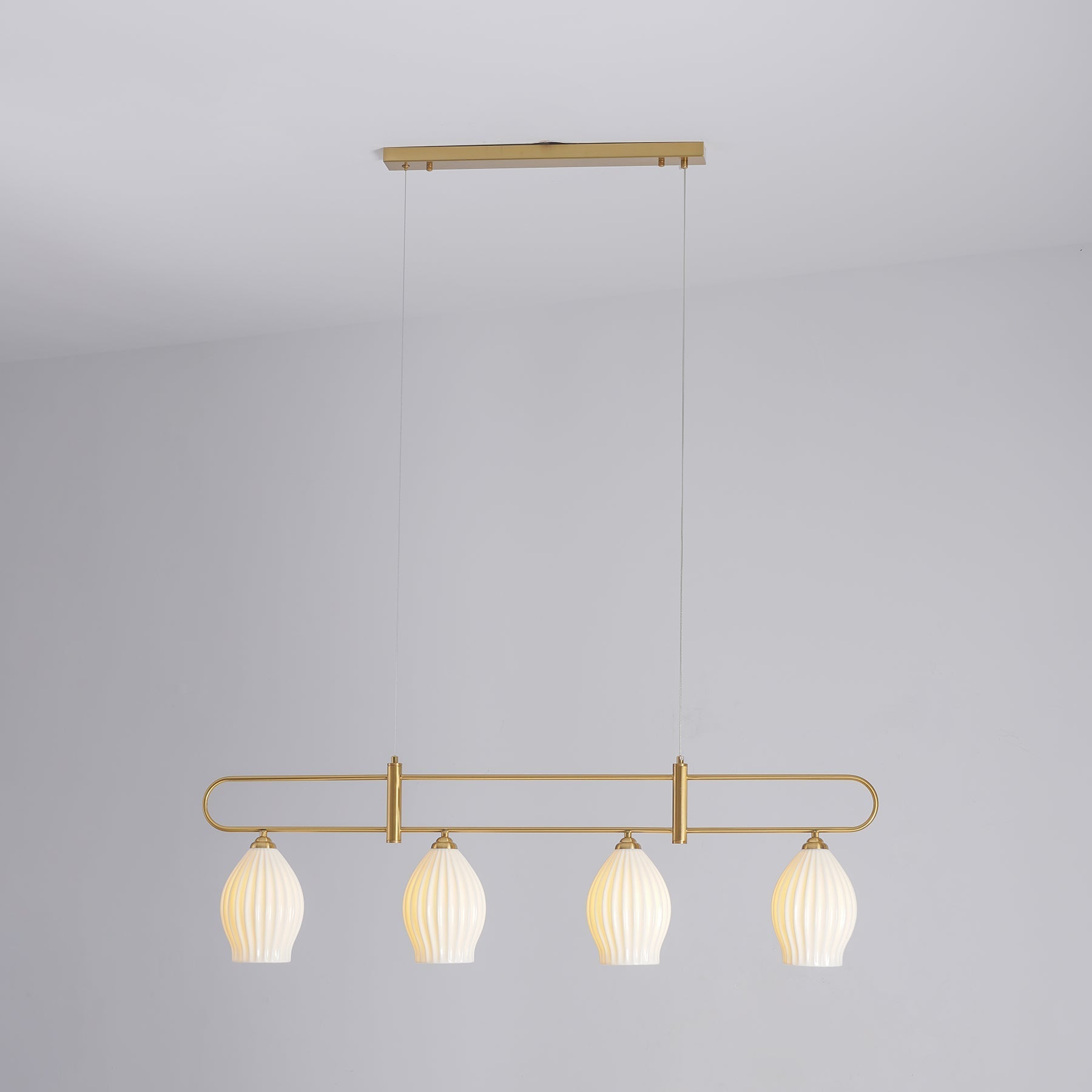Arlirir Modern Minimalist Art Ceramic Pendant Light-Neutral Decor