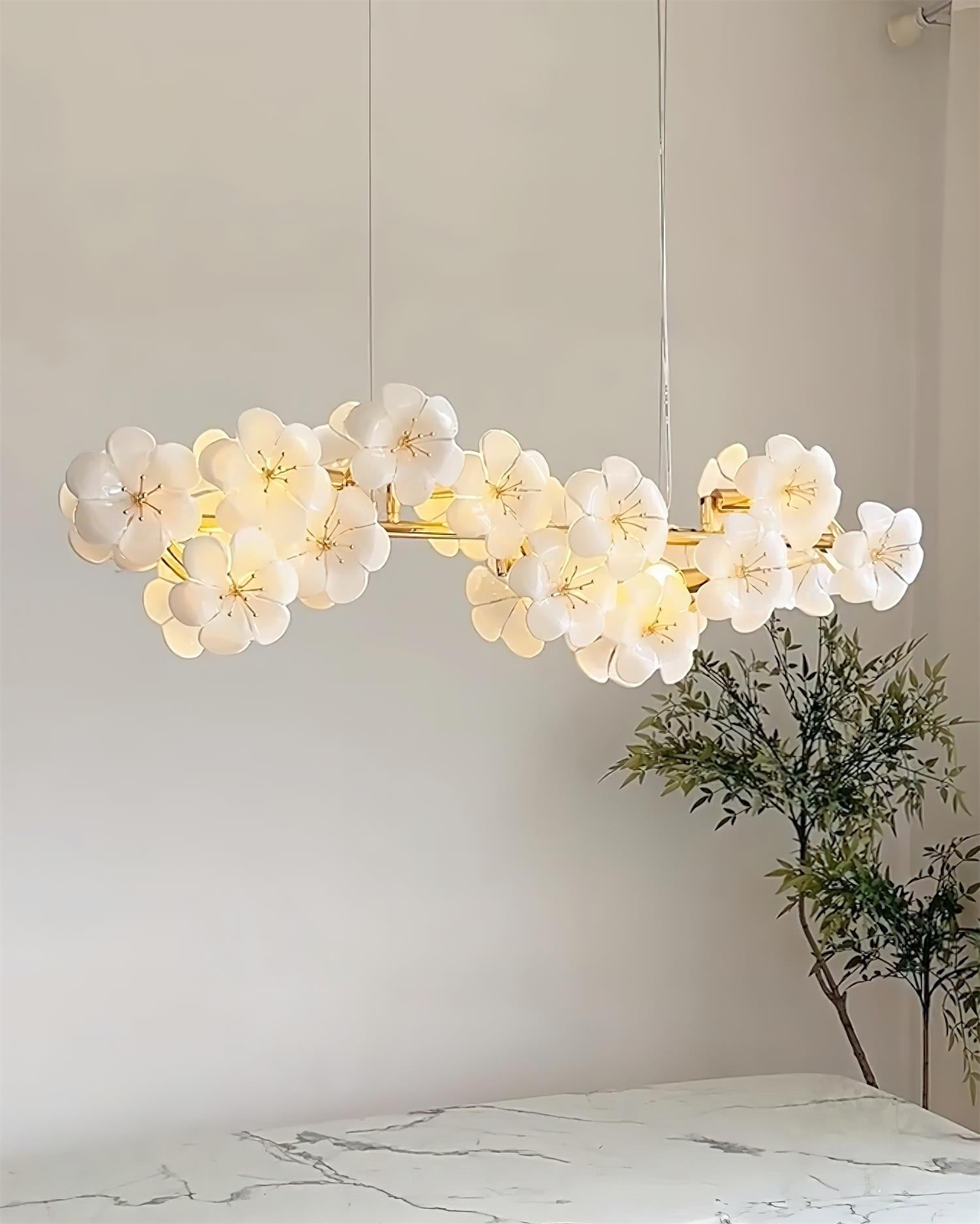 Aurora Flowers Chandelier
