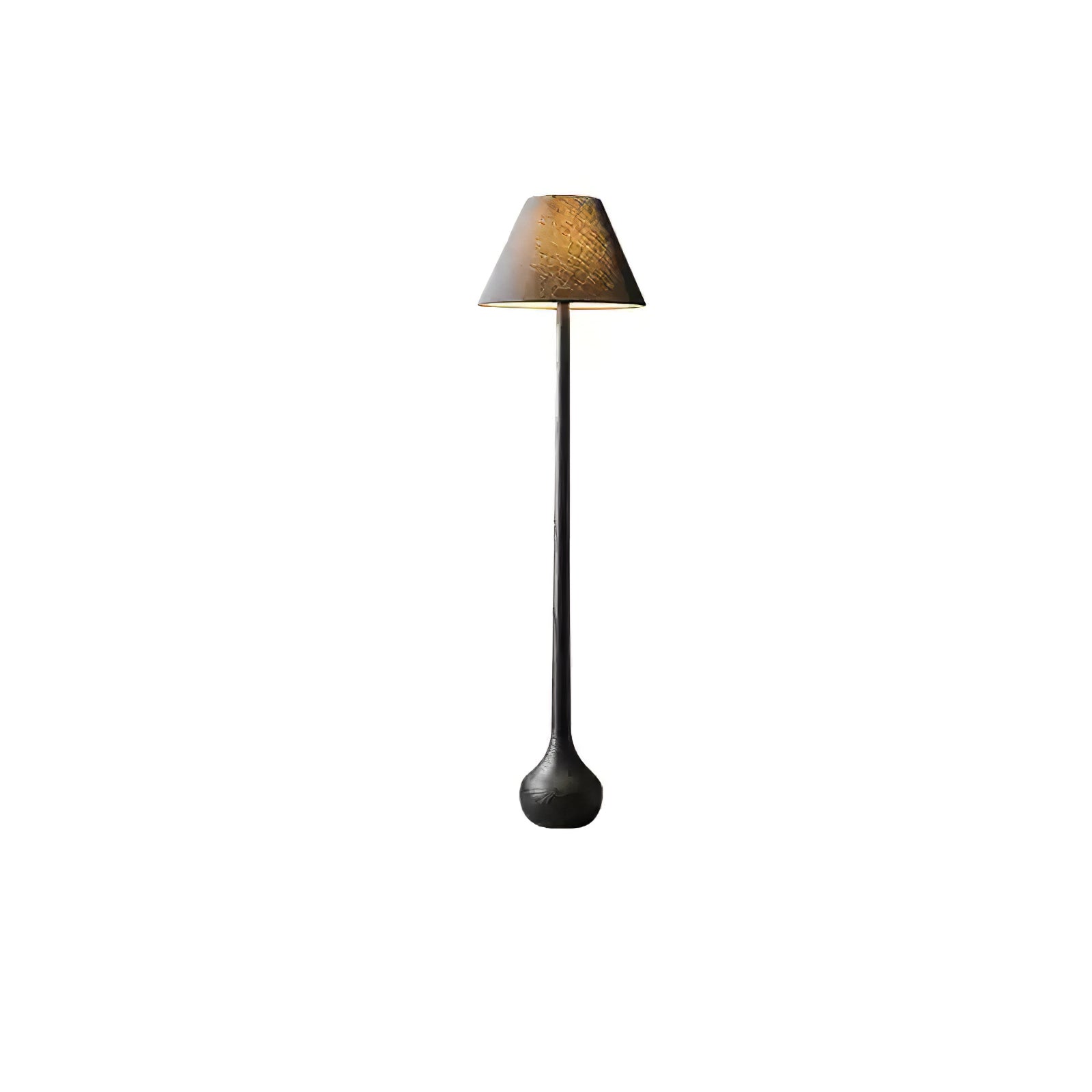 Zeraeos Organic Wooden Floor Lamp-Neutral Decor