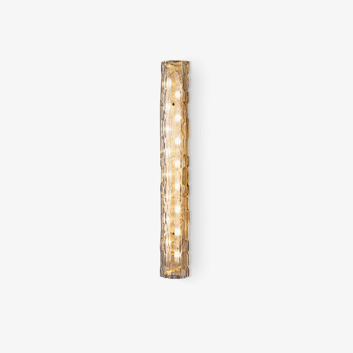 Bexley Brass Glass Glam Wall Lamp-Neutral Decor
