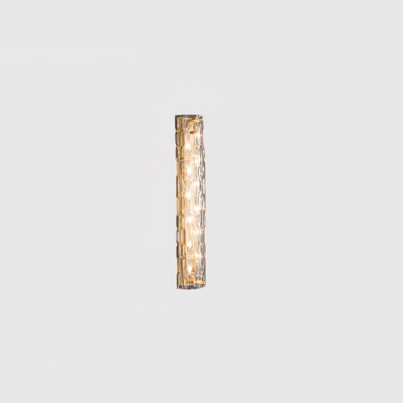 Bexley Brass Glass Glam Wall Lamp-Neutral Decor