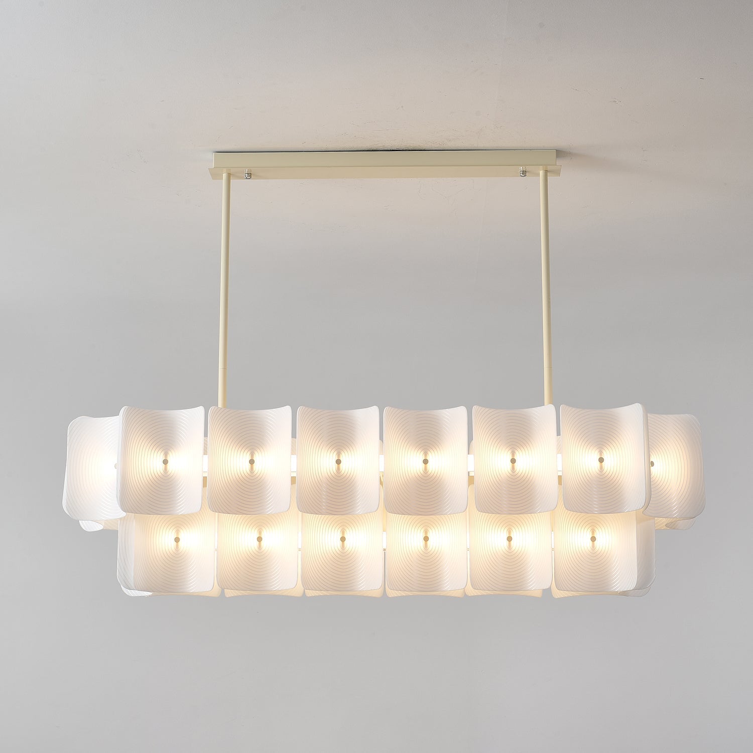 Aurora Chandelier Fingerprint LED-Neutral Decor