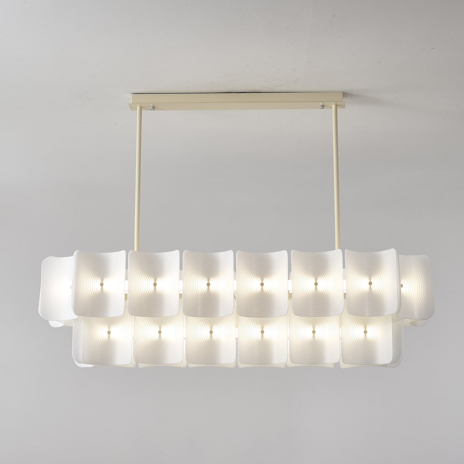 Aurora Chandelier Fingerprint LED-Neutral Decor