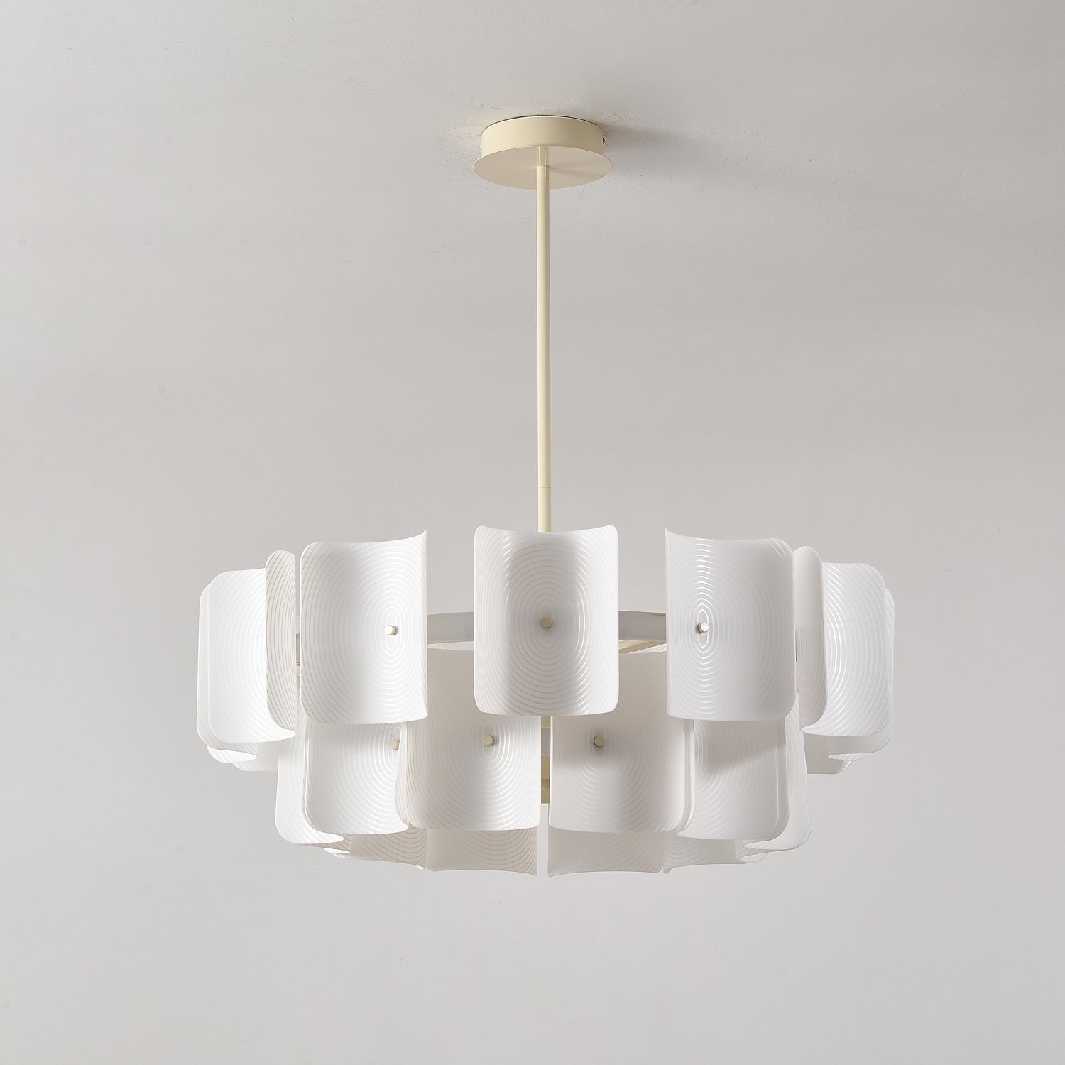 Aurora Chandelier Fingerprint LED-Neutral Decor