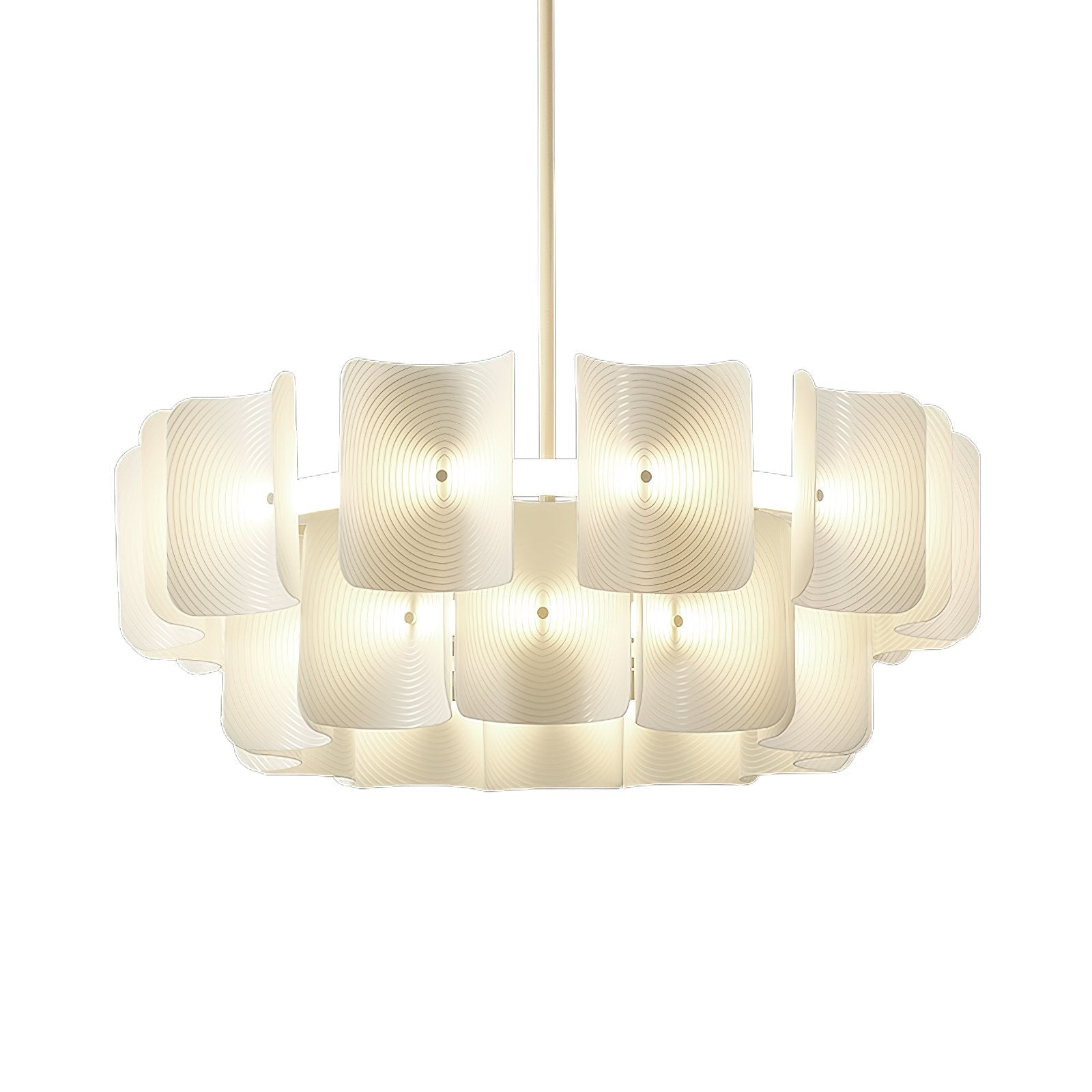 Aurora Chandelier Fingerprint LED-Neutral Decor