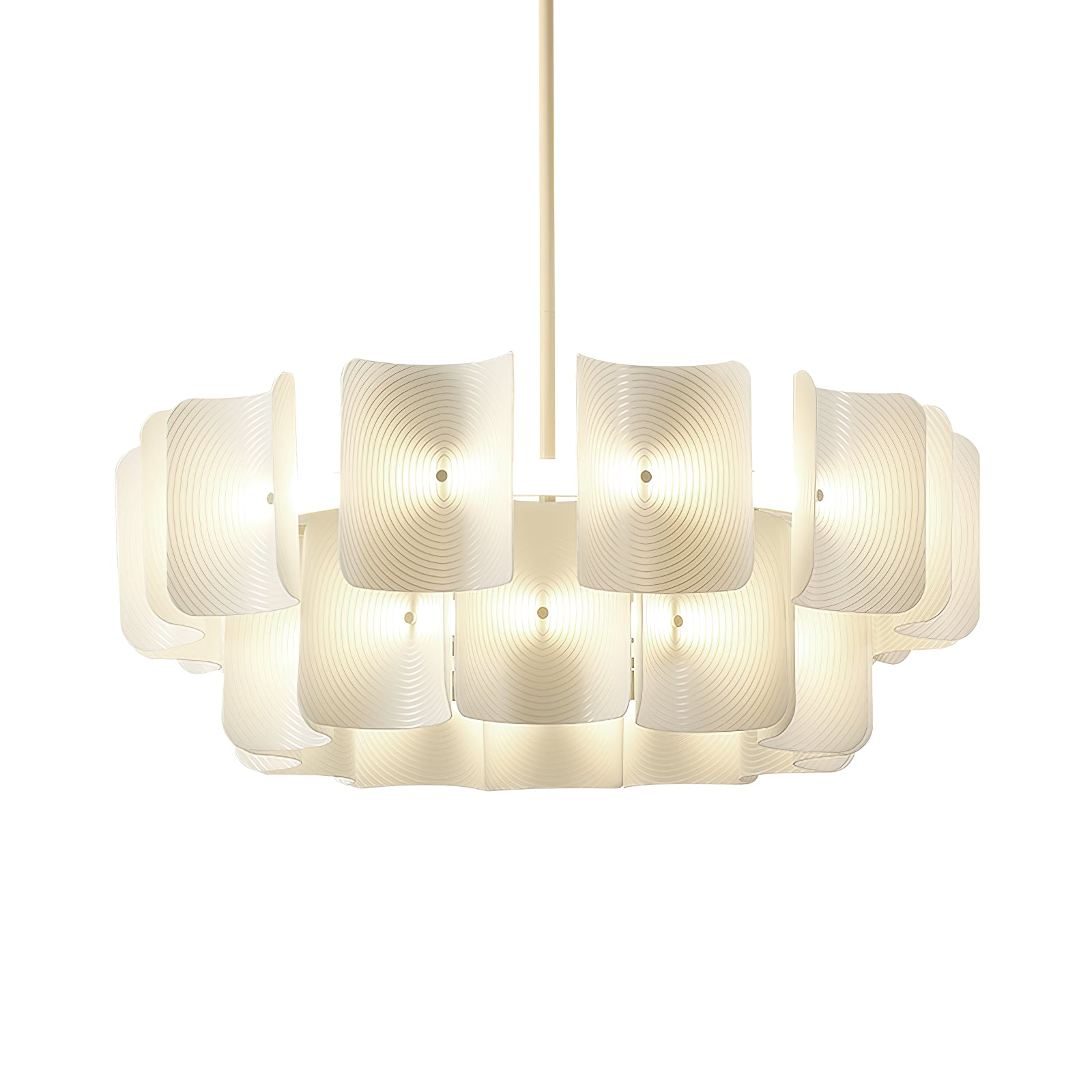 Aurora Chandelier Fingerprint LED-Neutral Decor