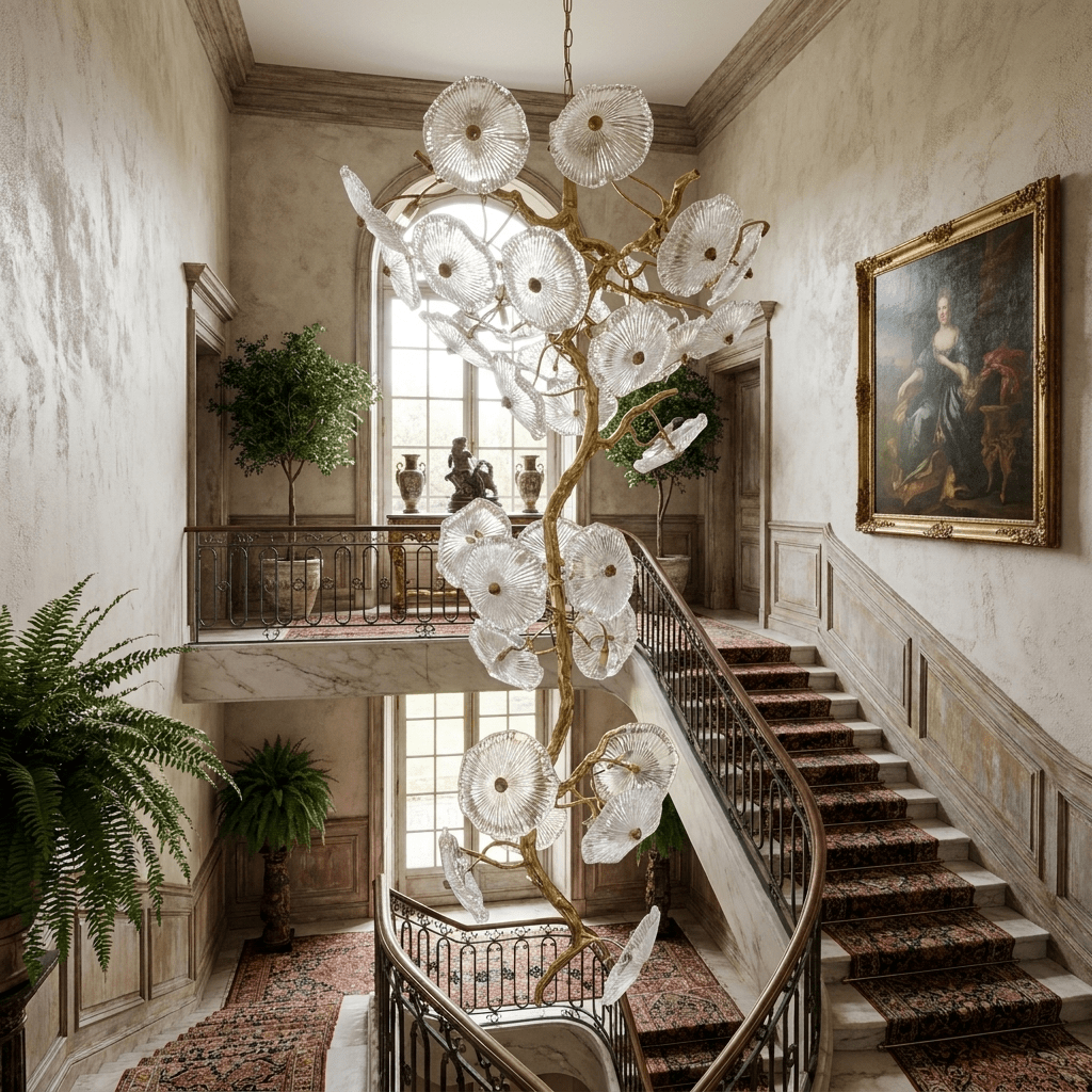 Fioritta Branch Chandelier-Neutral Decor