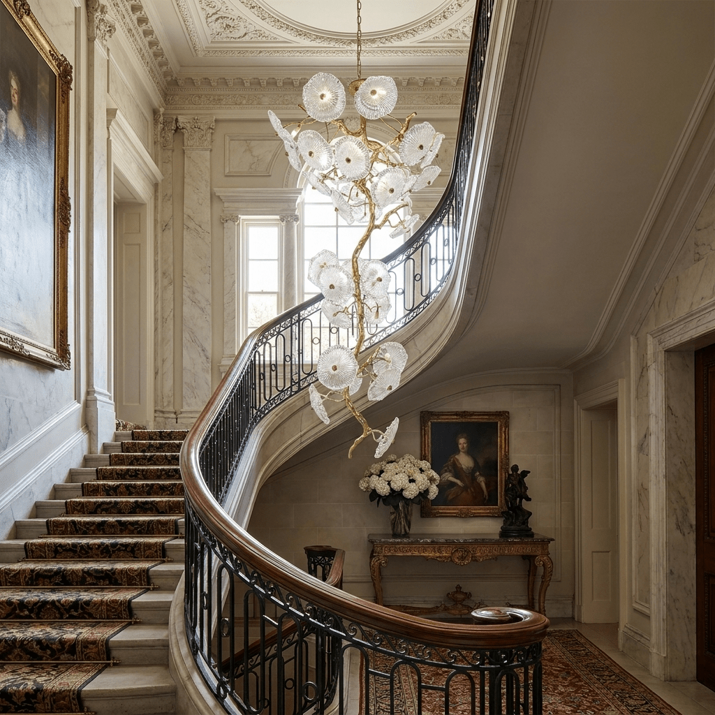 Fioritta Branch Chandelier-Neutral Decor