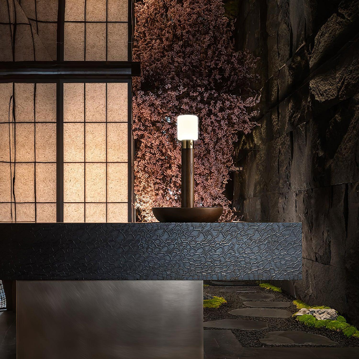 Lumaice Wood Minimalist Table Lamp-Neutral Decor